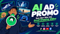 create an ai ad promo