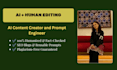 be your expert ai content creator and prompt engineer