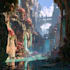 create fantasy environment concept art