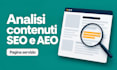 audit your service page content for SEO and aeo