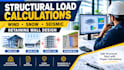 Do structural wind load, snow load, seismic load calculation retaining ...