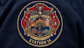 design unique firefighter logo, station badge design