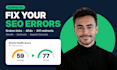 fix ahrefs and semrush seo errors, broken links and 301 redirects
