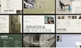 design architecture portfolio and construction business powerpoint presentation