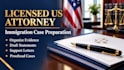 write a persuasive supporting letter draft for your US immigration case