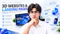 build an animated 3d website with three js and webgl