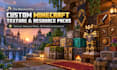 create custom minecraft texture and resource packs