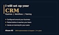 set up and configure your CRM