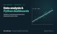 do data analysis and python dashboards