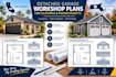 draft california and massachusetts detached garage and workshop plans