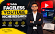 research faceless youtube niches and keywords