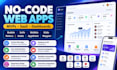 develop bubble softr weweb glide noloco adalo appsheet wappler sap apps website