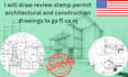 Draw review stamp permit architectural and construction drawings tx ga ...