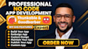 design modern ecommerce app with goodbarber, thunkable and publish customization