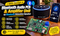 design a bluetooth audio pcb and amplifier unit for bluetooth relaxation speaker