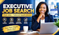 executive job search, job application, executive career support