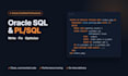 write and optimize oracle sql and plsql code and build your database
