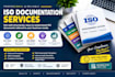 create iso 9001, 14001, 45001, 27001 and gmp documentation