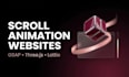 do 3d interactive scroll animation website with gsap and threejs