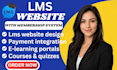 create lms website using tutor lms or learndash
