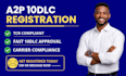 setup twilio a2p 10dlc registration and fix campaign rejection