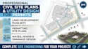 create civil site plan for permit land development