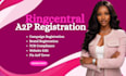 ringcentral a2p 10dlc registration and SMS campaign approval