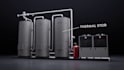 create 3d industrial product animation heat pump mechanical engineering video