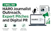 do haro journalist outreach, expert pitches and digital PR