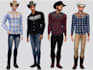 create unique custom sims for sim 4, cc5, 3d character clothes unique sims cc