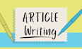 do article writing, content writer, and seo blog writing