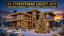 ai christmas light commercials