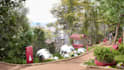 create 3d theme park environments, amusement rides and attractions
