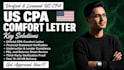 prepare US CPA comfort letter and financial statement verification