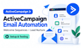 setup active campaign email automation and welcome email sequences