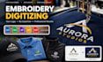 digitize logo for embroidery into dst pes jef emb vp3 files