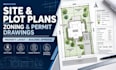 draw property site plans  plot plans for building permits zoning approval