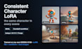 train a lora for your consistent ai influencer, character or mascot