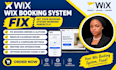 set up wix booking and wix appointment scheduling system