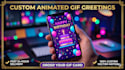 create custom animated GIF greeting cards