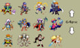 draw retro 128bit nsfw pixel art sprite animation sprite sheet pixel rpg maker
