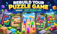 rebuild your android puzzle game from apk or reference