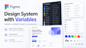 design a figma design system with variables