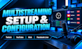 set up multistreaming to stream on multiple platforms at once