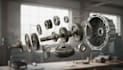 create 3d mechanical animation and exploded view assembly