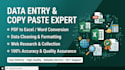 fast copy paste data