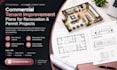 draft commercial tenant improvement plans for renovation and permit projects
