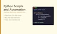 write python scripts, telegram bots and automation for your tasks