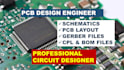 design pcb, schematics and pcb layout for electronics and embedded boards
