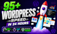 increase wordpress speed optimization for gtmetrix, google page speed insights